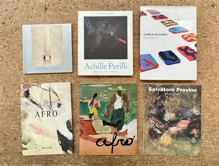 ARTE ITALIANA DEL DOPOGUERRA - Lotto unico di 6 cataloghi