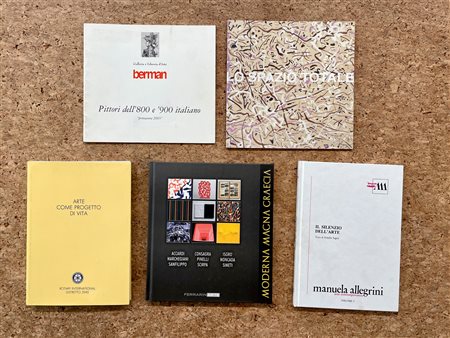 COLLETTIVE D'ARTE - Lotto unico di 5 cataloghi