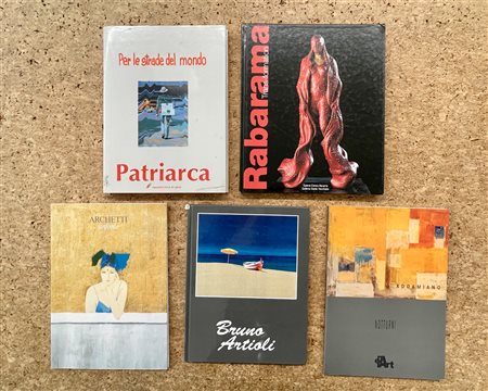ARTE ITALIANA CONTEMPORANEA  - Lotto unico di 5 cataloghi