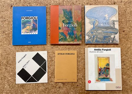 ATTILIO FORGIOLI - Lotto unico di 6 cataloghi