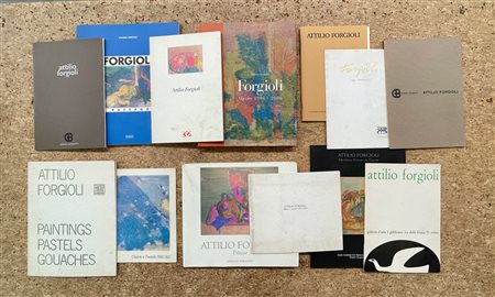 ATTILIO FORGIOLI - Interessante lotto di numerosi cataloghi