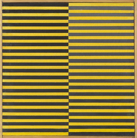 DADAMAINO
Ricerca del colore nero su giallo, 1966-68