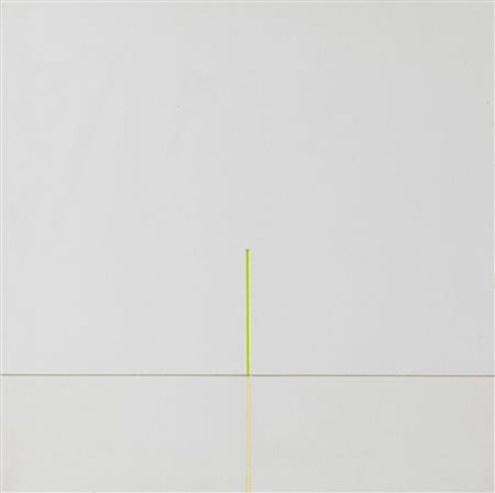 SANDRO DE ALEXANDRIS
Orizzontale + giallo - luce R 1/16, 1970-71