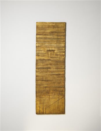 ARNALDO POMODORO
Foglio lungo di Urbino, 1977