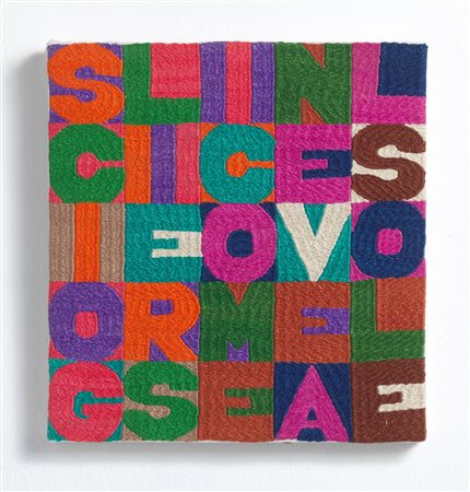 ALIGHIERO BOETTISciogliersi come neve al sole, 1987