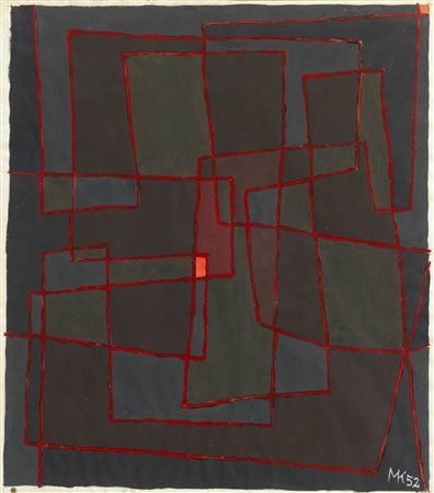 MARTIN KRAMPEN
Carta topografica di una coscienza, 1952