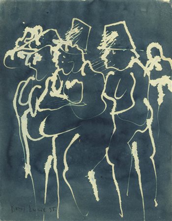 BORIS LURIE
Senza titolo, 1955