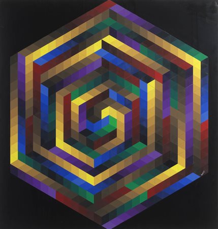 VICTOR VASARELY
Hexa, 1972
