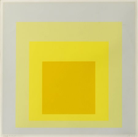 JOSEF ALBERS
Orange, 1971