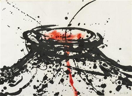 GILBERTO ZORIO "Stromboli" 1986
litografia a colori
cm 44x60
Firmato e iscritto