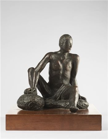 Arturo Martini "Nudo" (1933) 1985
bronzo
cm 21x18x21
Firmato e numerato 4/9
Bron