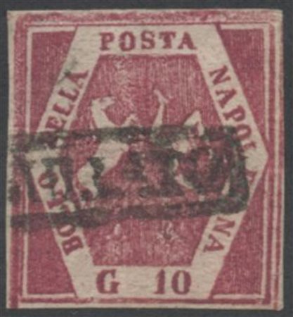 10gr. Carminio Violaceo, falso dell'epoca, N.7a. (Lux)