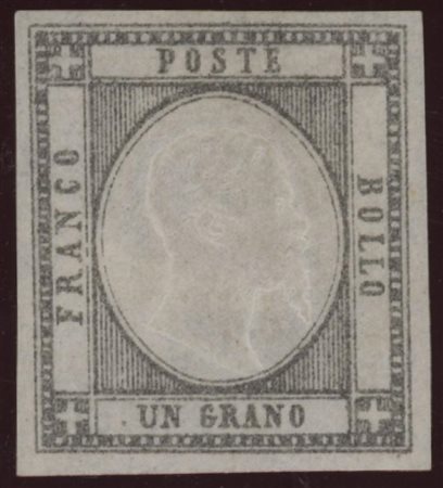 1861, 1gr. Grigio N.19da nuovo con linguella. MH