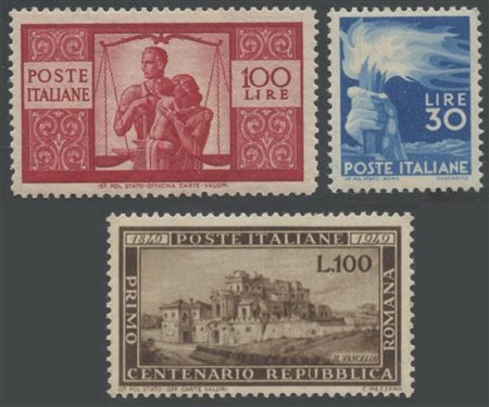 Italia - Repubblica. Collezione dal 1945 al 1995 MNH molto ben avviata...