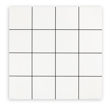 FRANÇOIS MORELLET (1926-2016) - Senza Titolo, 1953/1975