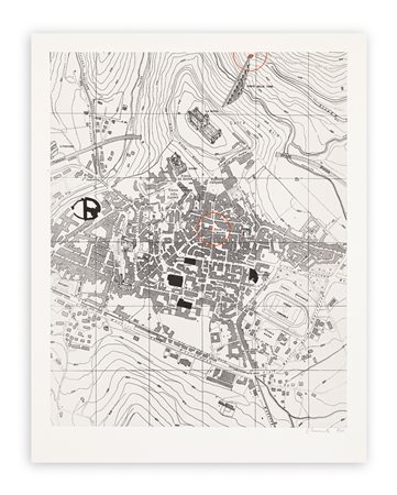 CHRISTO (1935-2020) - Packed Fountain and Packed Tower, Spoleto, 1968, 1972