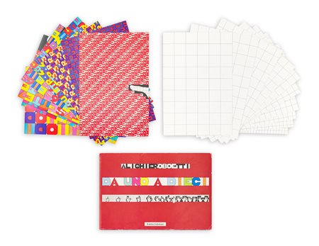 ALIGHIERO BOETTI (1940-1994) - Da uno a dieci, 1980