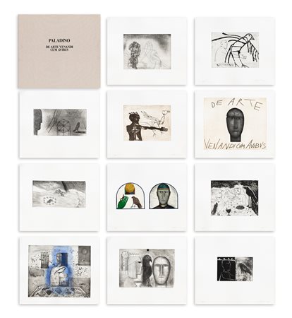 MIMMO PALADINO (1948) - De arte venandi cum avibus, 2021