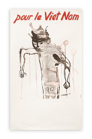 ALEXANDER CALDER - Pour le Viet Nam, 1967
