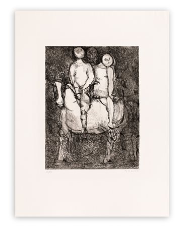 MARINO MARINI (1901-1980) - Passeggiata, 1968