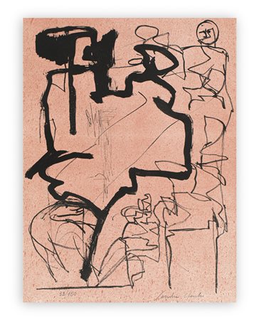 SANDRO CHERCHI (1911-1998) - Figure, 1967