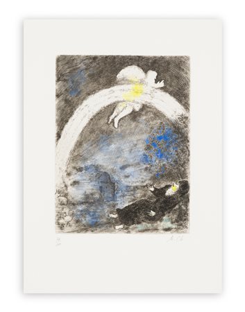 MARC CHAGALL (1887-1985) - L'arc en ciel (Rainbow, from the Bible), 1969
