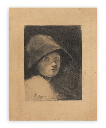 ERNESTO BAZZARO (1859-1937) - Senza Titolo