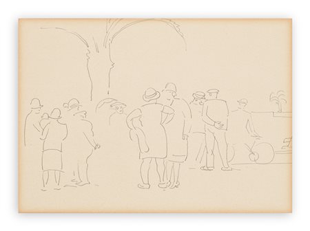 MARIUS LEDDA ( 1880-1965) - Senza Titolo