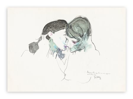 GIORGIO BELLANDI (1930-1976) - Senza Titolo, 1970