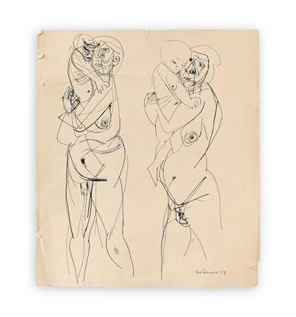 VITTORIO TAVERNARI (1919-1987) - Senza Titolo, 1952