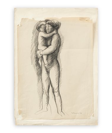 VITTORIO TAVERNARI (1919-1987) - Senza Titolo, 1952