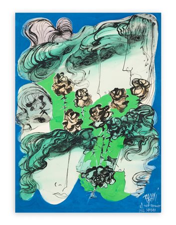 ENZO PAGANI (1920-1993) - Senza Titolo, 1977