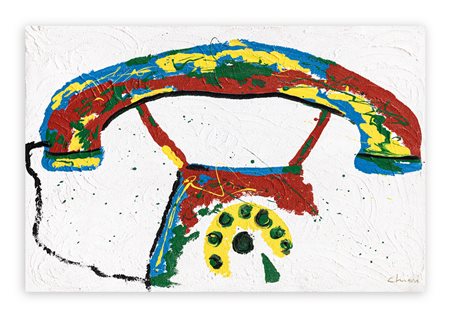 GIORGIO CHIESI (1941) - Telefono, 1992
