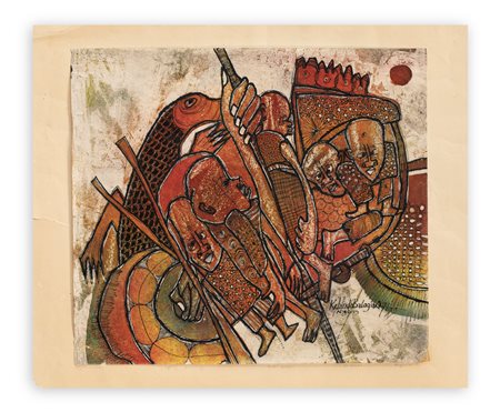 KEHINDE BALOGUN (1953) - Togetherness, 1991