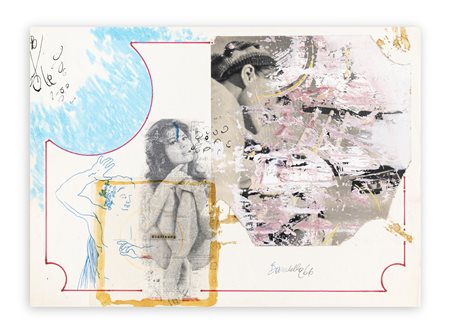 PAOLO BARATELLA (1935-2023) - Senza Titolo, 1966