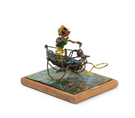 CARLO MO (1924-2005) - Carrozzina, anni '70