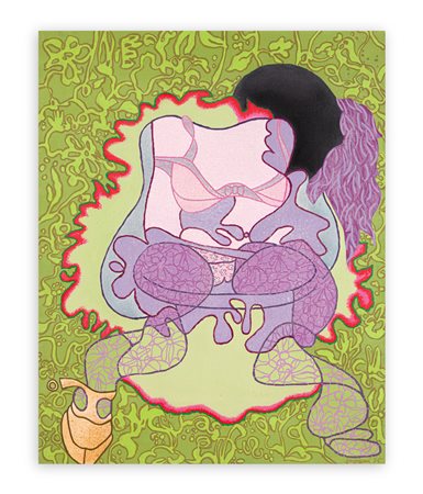 JEAN MOREAUX (1938) - Interieur, 1975