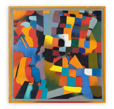 ROLAND BIERGE (1922-1991) - Composition du 25/26 septembre 1973o, 1973