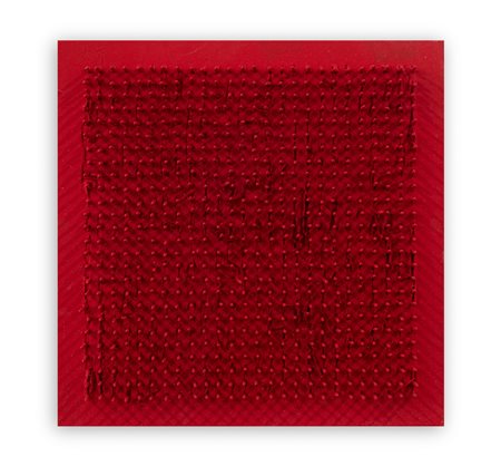 BERNARD AUBERTIN (1934-2015) - Tableau Clous, 1971