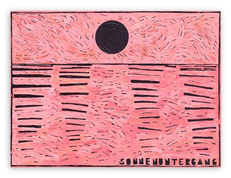 ALDO MONDINO (1938-2005) - Sonnenuntergang