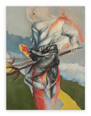 MARIO BEDINI (1936-2011) - Hombre con forca, 1974