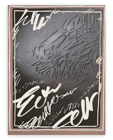 AGOSTINO FERRARI (1938) - Segno-impronta, 1991