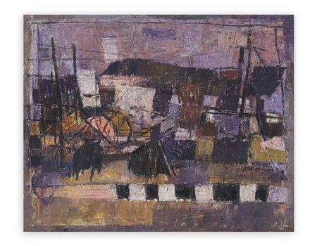 RINALDO PIGOLA (1918-1999) - Senza Titolo, 1957