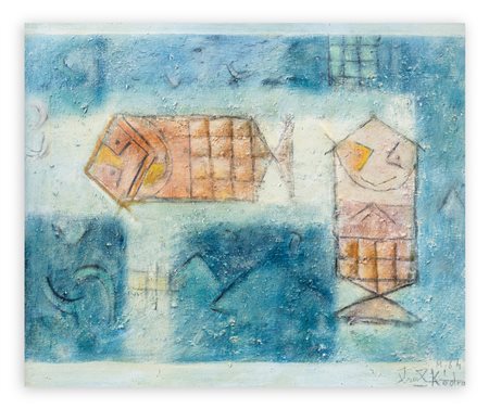 IBRAHIM KODRA (1918-2006) - Pesci, 1964