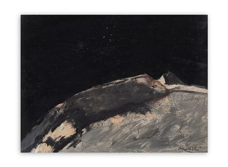 CARLO MATTIOLI (1911-1994) - Nudo coricato, 1971