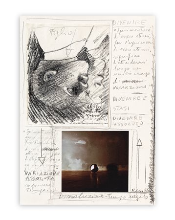 MICHELE ZAZA (1948) - Dissoluzione e tempo, 1975