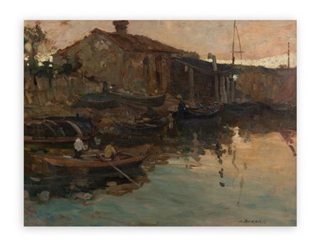 ATTILIO ACHILLE BOZZATO (1886-1954) - Senza Titolo