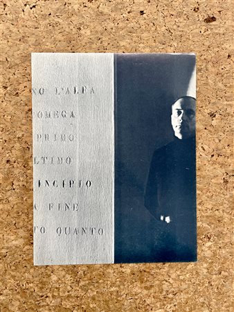 INVITI E LOCANDINE: GALLERIA LA TARTARUGA, ROMA (VINCENZO AGNETTI) - Vincenzo Agnetti. Ritratti e paesaggi, 1971