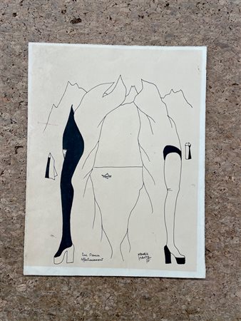 MAURICE HENRY (1907-1984) - Senza Titolo, 1973