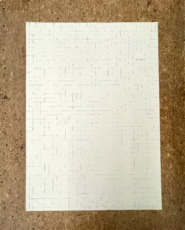 DADAMAINO (1930-2004) - Senza Titolo